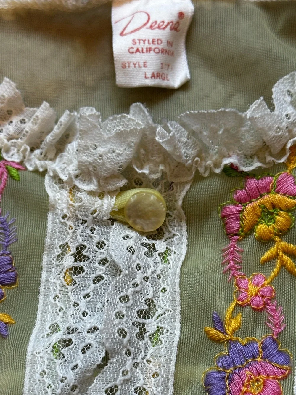 Deena vintage sheer